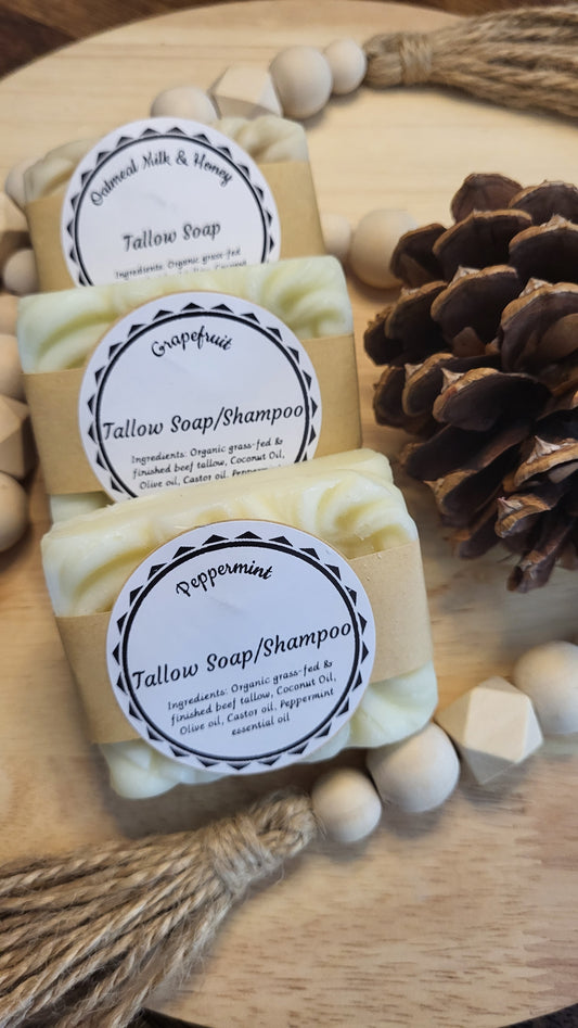 Tallow Soap/Shampoo bar